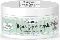 Nacomi - Algae Face Mask - Przeciwtrądzikowa maska algowa do twarzy - Zielona herbata