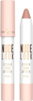 Golden Rose - NUDE LOOK - Creamy Shine Lipstick - Kremowa pomadka do ust w kredce - 01 - NUDE - 01 - NUDE