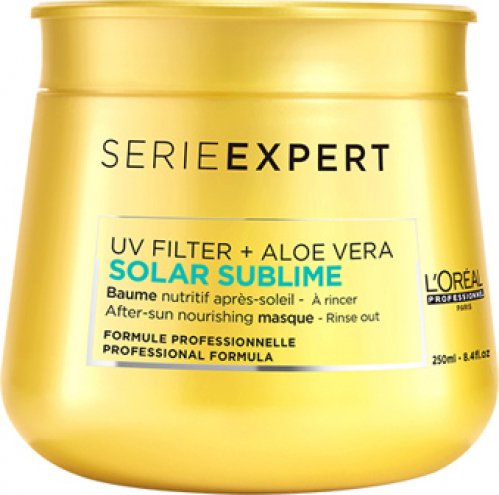 L'Oréal Professionnel - SERIE EXPERT - SOLAR SUBLIME - UV FILTER + ALOE VERA - Odżywcza maska do włosów po opalaniu - 250 ml