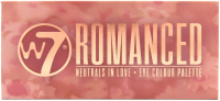 W7 - ROMANCED EYE COLOUR PALETTE - Paleta 14 cieni do powiek