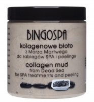 BINGOSPA - Collagen Mud - Kolagenowe błoto z Morza Martwego do zabiegów SPA i peelingu - 250g