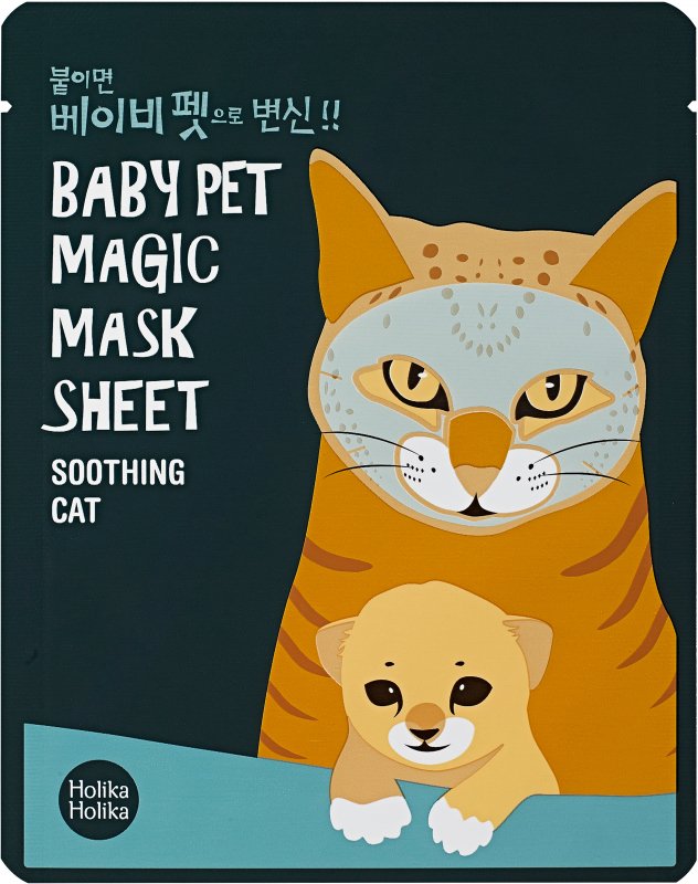Holika Holika - Baby Pet Magic Mask Sheet - Soothing Cat
