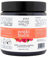 Your Natural Side - 100 % naturalny peeling z pestkami malin