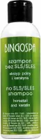 BINGOSPA - Szampon do włosów bez SLS/SLES ze skrzypem polnym i keratyną - 100ml