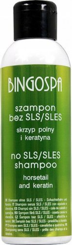 BINGOSPA - Hair shampoo without SLS / SLES with horsetail and keratin - 100ml