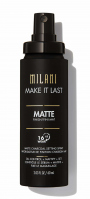 MILANI - MAKE IT LAST - MATTE CHARCOAL SETTING SPRAY - Utrwalacz do makijażu w sprayu z dodatkiem węgla aktywnego