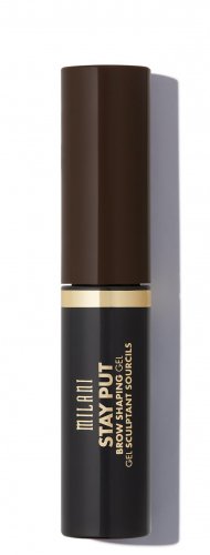 MILANI - STAY PUT BROW SHAPING GEL - Wodoodporny żel do brwi - 05 DARK BROWN