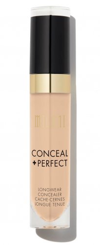 MILANI - CONCEAL + PERFECT LONGWEAR CONCEALER - Wodoodporny korektor w płynie  - 140 PURE BEIGE