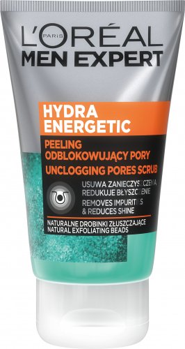 L'Oréal - MEN EXPERT - HYDRA ENERGETIC - Peeling to unblock pores for men