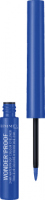 RIMMEL - WONDER`PROOF - 24HR WATERPROOF COLOUR EYELINER - Wodoodporny eyeliner w płynie - 005 - PURE BLUE - 005 - PURE BLUE
