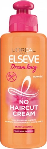 L'Oréal - ELSEVE Dream Long - NO HAIRCUT CREAM - Wzmacniający krem na rozdwajające się końcówki - BEZ SPŁUKIWANIA
