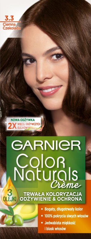 GARNIER - COLOR NATURALS Creme - Permanent, nourishing hair coloring   Dark Toffee