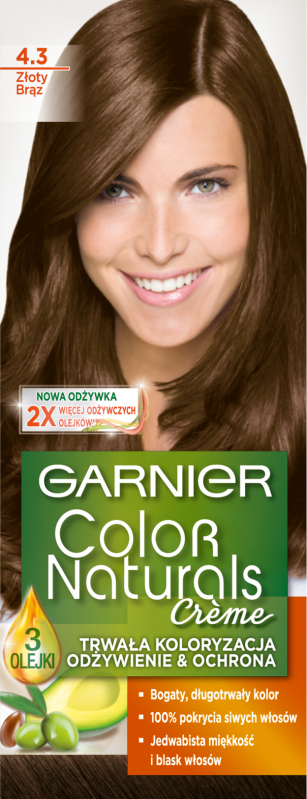 GARNIER - COLOR NATURALS Creme - Permanent, nourishing ...