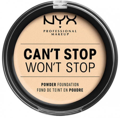 NYX Professional Makeup - CAN'T STOP WON'T STOP POWDER FOUNDATION  - Podkład do twarzy w pudrze
