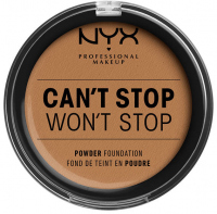 NYX Professional Makeup - CAN'T STOP WON'T STOP POWDER FOUNDATION  - Podkład do twarzy w pudrze - 12.7 - NEUTRAL TAN - 12.7 - NEUTRAL TAN