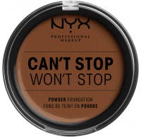 NYX Professional Makeup - CAN'T STOP WON'T STOP POWDER FOUNDATION  - Podkład do twarzy w pudrze - 19 - MOCHA - 19 - MOCHA