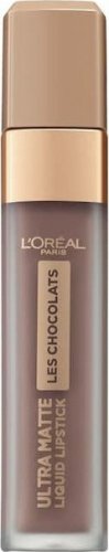 L'Oréal - LES CHOCOLATS - ULTRA MATTE LIQUID LIPSTICK - Matowa pomadka do ust w płynie 