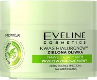 Eveline Cosmetics - Moisturizing anti-wrinkle face cream with hyaluronic acid and green olive - 50 ml