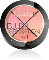 Eveline Cosmetics - BLUSH SENSATION 4IN1 - BLUSHER PALETTE - 4 blushes for the face