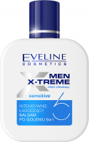 Eveline Cosmetics - MEN X-TREME Sensitive Balm - Intensywnie łagodzący balsam po goleniu 6w1 - Bez alkoholu