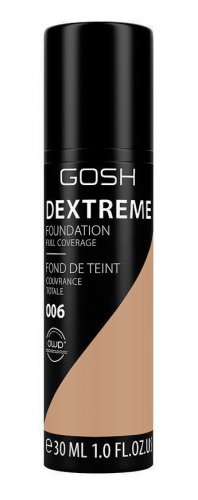 GOSH - DEXTREME FOUNDATION FULL COVERAGE -  30 ml - 006 HONEY