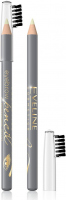 EVELINE - EYEBROW PENCIL PROFESSIONAL STYLING WAX - Wosk do brwi w kredce - Transparent