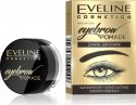 Eveline Cosmetics - WATERPROOF EYEBROW POMADE - Wodoodporna pomada do brwi  - DARK BROWN - DARK BROWN