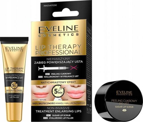 Eveline Cosmetics - LIP THERAPY PROFESSIONAL Non-Invasive Treatment - Nieinwazyjny zabieg powiększający usta