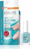 Eveline Cosmetics - NAIL THERAPY PROFESSIONAL - PEEL OFF SLEEPING MASK - Odbudowująco-odżywcza maska do paznokci Peel Off