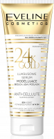 Eveline Cosmetics - 24K GOLD - ANTI-CELLULITE SHAPING EXPERT - Luksusowe serum modelujące brzuch, uda i pośladki z drobinkami złota - 250 ml