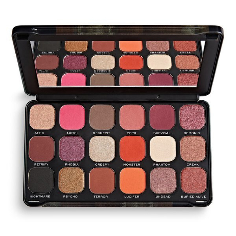 MAKEUP REVOLUTION - HAUNTED HOUSE - SHADOW PALETTE - 18 eyeshadows