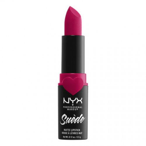 NYX Professional Makeup - SUEDE MATTE LIPSTICK - Matowa pomadka do ust - 3,5 g - 12 CLINGER