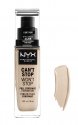 NYX Professional Makeup - CAN'T STOP WON'T STOP - FULL COVERAGE FOUNDATION - Podkład do twarzy - LIGHT IVORY - LIGHT IVORY