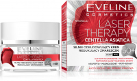 Eveline Cosmetics - LASER THERAPY - CENTELLA ASIATICA - Silnie odbudowujący krem redukujący zmarszczki - 50+