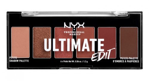 NYX Professional Makeup - ULTIMATE EDIT - PETITE PALETTE - Paleta 6 cieni do powiek - 01 WARM NEUTRALS