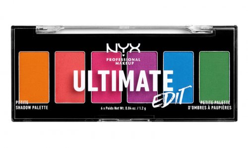 NYX Professional Makeup - ULTIMATE EDIT - PETITE PALETTE - 6 eyeshadows - 02 BRIGHTS