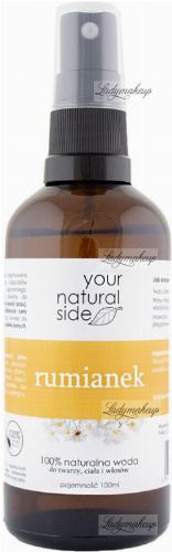 Your Natural Side - 100% naturalna woda rumiankowa - 100 ml - Spray