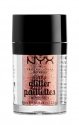 NYX Professional Makeup - Metallic Glitter Paillettes - Brokat do twarzy i ciała  - 01 DUBAI BRONZE - 01 DUBAI BRONZE