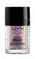NYX Professional Makeup - Metallic Glitter Paillettes - Glitter for face and body - 03 BEAUTY BEAM - 03 BEAUTY BEAM