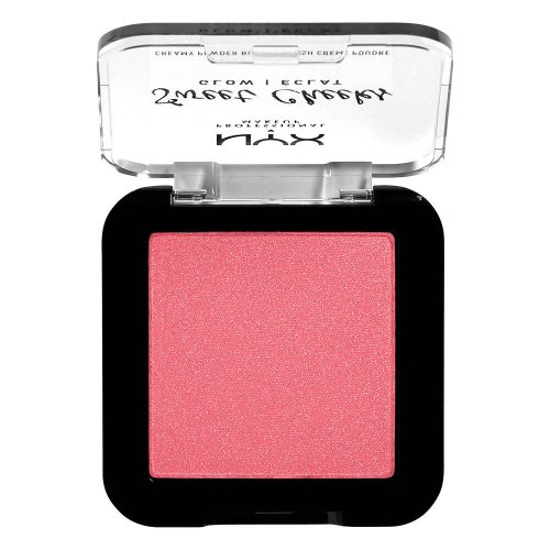 Nyx Professional Makeup - Sweet Cheeks - Glow Creamy Powder Blush - Błyszczący róż do policzków  - 12 DAY DREAM