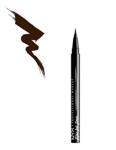 NYX Professional Makeup - Epic Ink Liner - Wodoodporny eyeliner w pisaku - BROWN