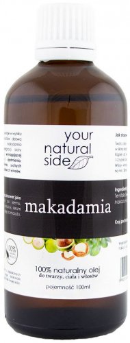Your Natural Side - 100% Natural Macadamia Oil - 100 ml