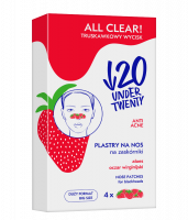 UNDER TWENTY - ALL CLEAR! - NOSE PATCHES - Plastry na nos na zaskórniki - 4 szt