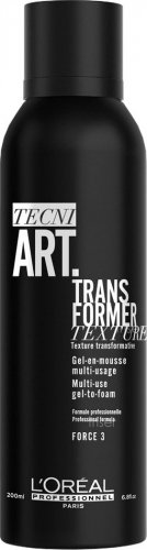 L'Oréal Professionnel - TECNI ART. TRANSFORMER TEXTURE - Żel w piance - 150 ml