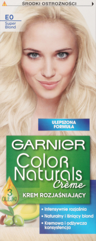 Garnier Color Naturals Creme Hair Bleaching Cream E0 Super Blond