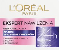 L'Oréal - EKSPERT NAWILŻENIA - Krem nawilżający na noc - 50 ml