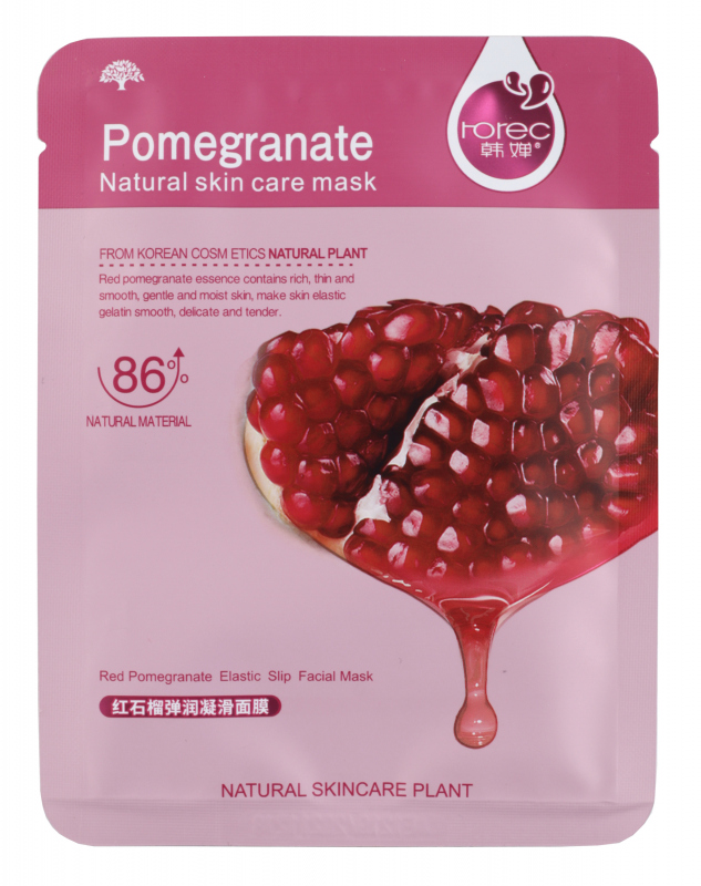Rorec - Pomegranate Natural Skin Care Mask - Moisturizing