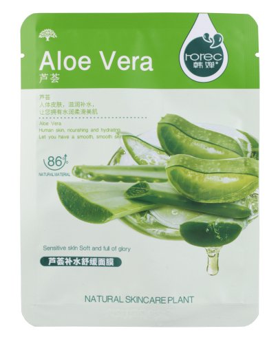 Rorec - Aloe Vera Natural Skin Care Mask - Nawilżająca maseczka w płacie z ekstraktem z aloesu