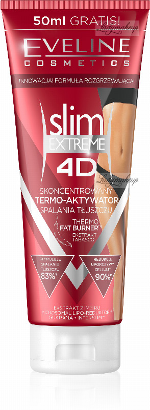 Eveline Cosmetics Slim Extreme 4d Thermo Fat Burner Antycellulitowe Serum Wyszczuplające