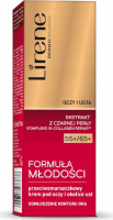 Lirene - Formuła Młodości - Przeciwzmarszczkowy krem pod oczy i okolice ust z ekstraktem z czarnej porzeczki - 55+/65+ 